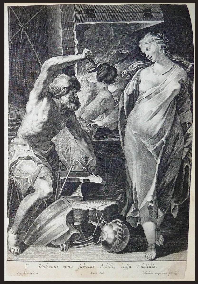Teti nella fucina di Efesto, Jacques Blanchard (Parigi, 1600 – Parigi, 1638) e bottega-photo-1