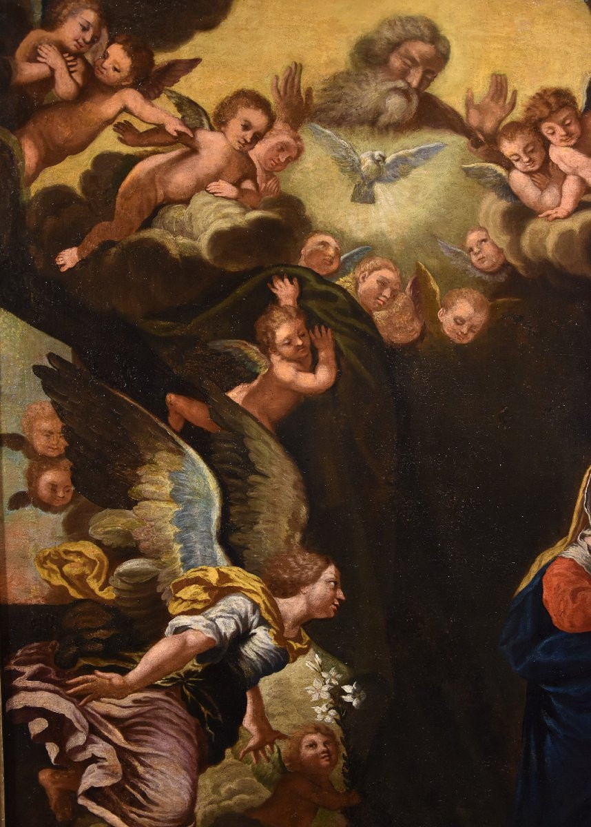 Annunciazione, Girolamo Bonini detto l'Anconitano (Ancona 1600 - Bologna 1680 c.)-photo-3
