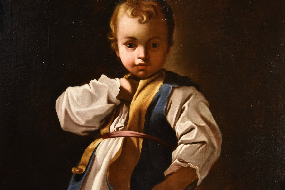 Bartolomeo Schedoni (Modena 1578 – Parma 1615), Ritratto di bambino (Alessandro Farnese?)-photo-3
