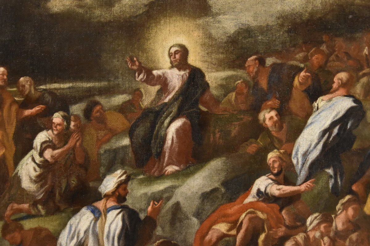 Moltiplicazione dei pani e dei pesci, Angelo Solimena (Canale di Serino 1629 - Barra, 1716)-photo-2