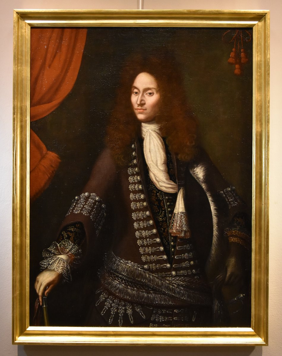 Ritratto di gentiluomo in abito da cerimonia, John Michael Wright (Londra, 1617 – Londra, 1694)-photo-2