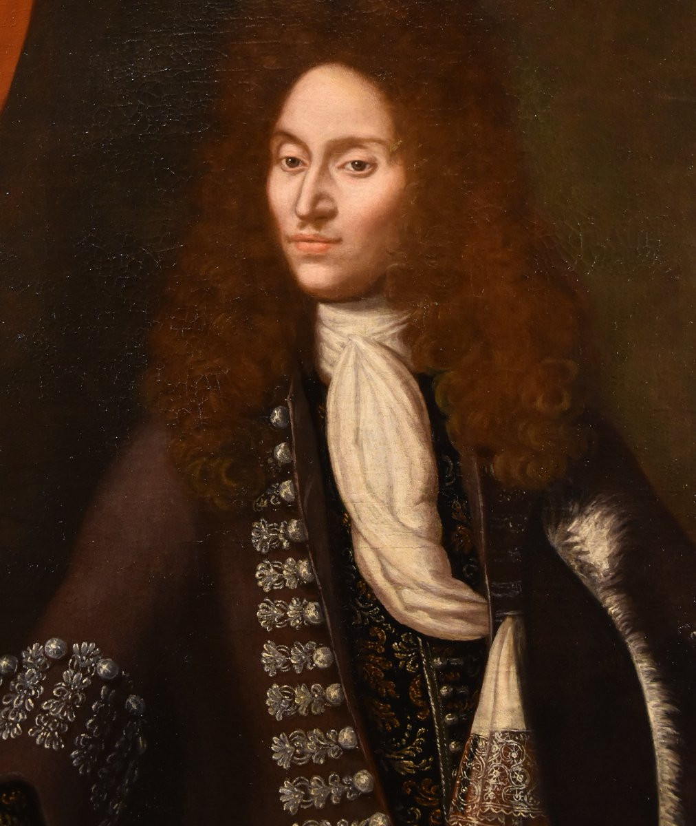 Ritratto di gentiluomo in abito da cerimonia, John Michael Wright (Londra, 1617 – Londra, 1694)-photo-3