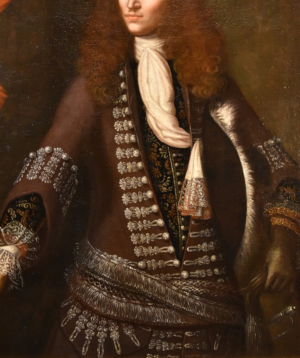 Ritratto di gentiluomo in abito da cerimonia, John Michael Wright (Londra, 1617 – Londra, 1694)-photo-3