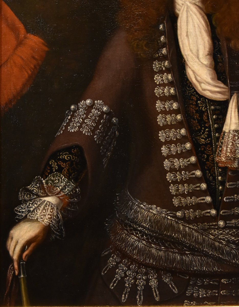 Ritratto di gentiluomo in abito da cerimonia, John Michael Wright (Londra, 1617 – Londra, 1694)-photo-4