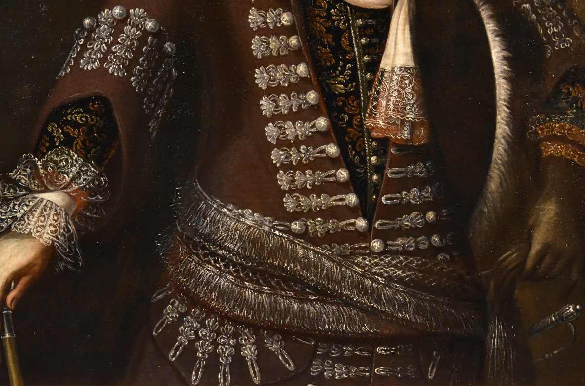 Ritratto di gentiluomo in abito da cerimonia, John Michael Wright (Londra, 1617 – Londra, 1694)-photo-5
