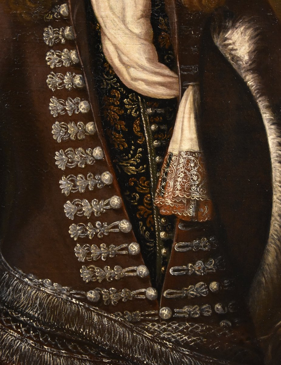 Ritratto di gentiluomo in abito da cerimonia, John Michael Wright (Londra, 1617 – Londra, 1694)-photo-6
