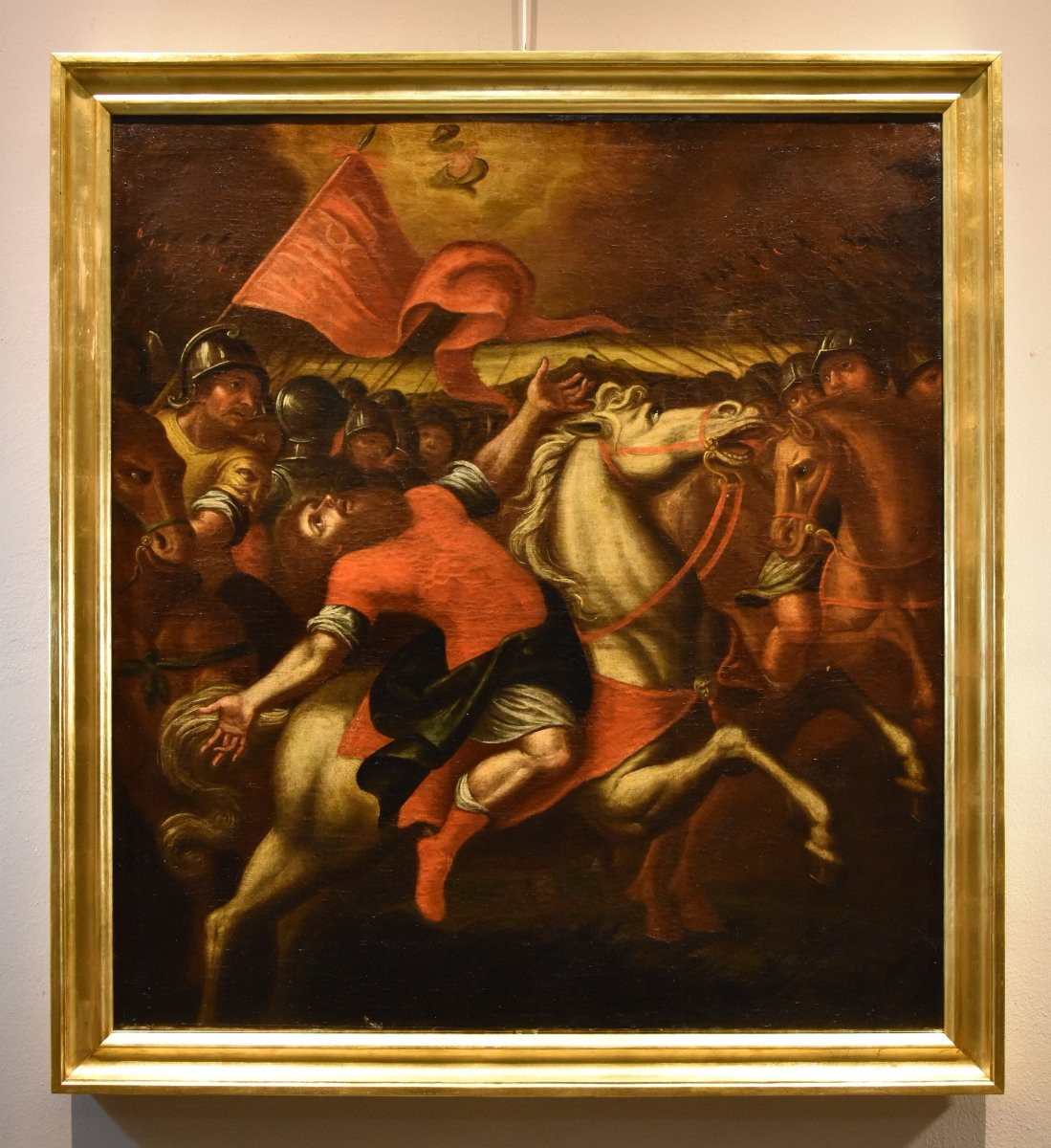 La Conversione di san Paolo sulla via di Damasco, Antonio Tempesta (Firenze 1555 - Roma 1630)-photo-2