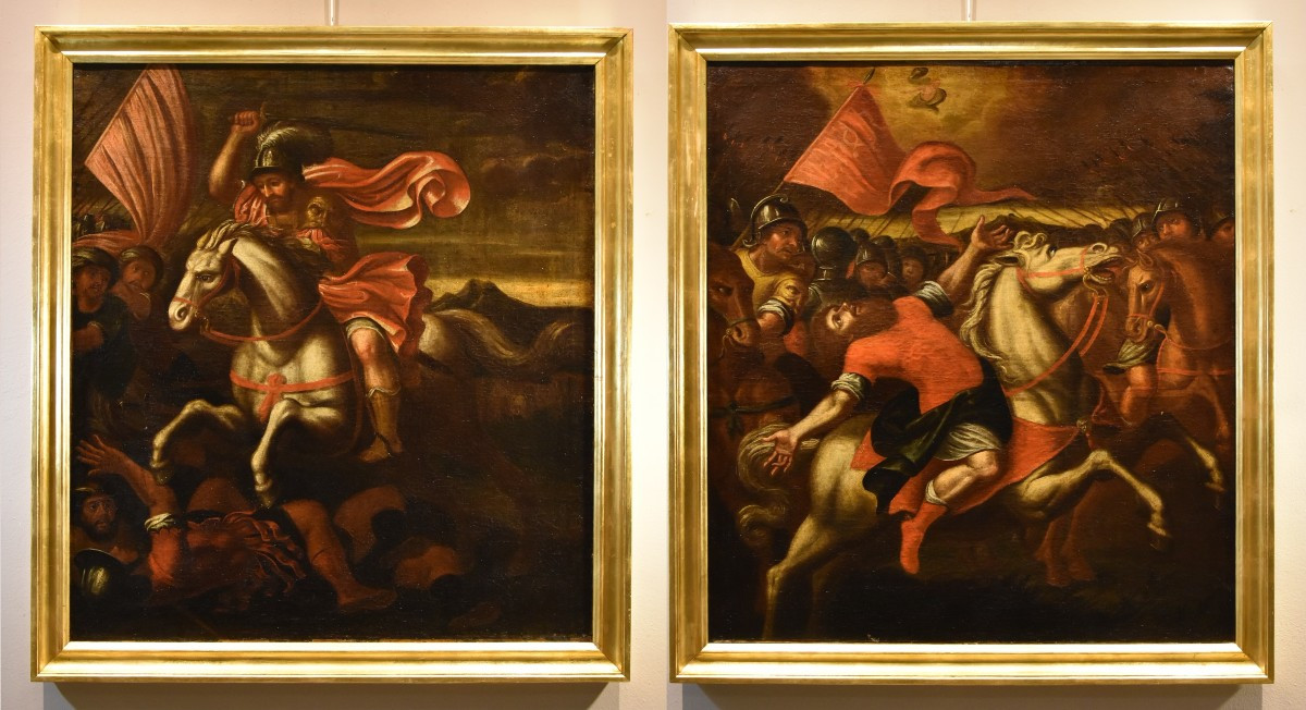 La Conversione di san Paolo sulla via di Damasco, Antonio Tempesta (Firenze 1555 - Roma 1630)-photo-1