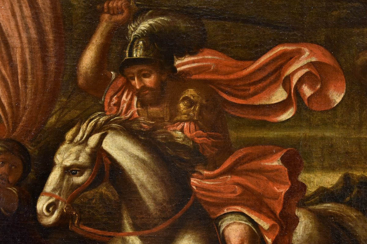 San Giacomo che sconfigge i Mori, Antonio Tempesta (Firenze 1555 - Roma 1630) Cerchia-photo-3