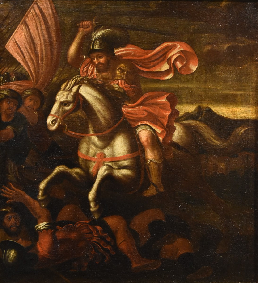 San Giacomo che sconfigge i Mori, Antonio Tempesta (Firenze 1555 - Roma 1630) Cerchia-photo-2