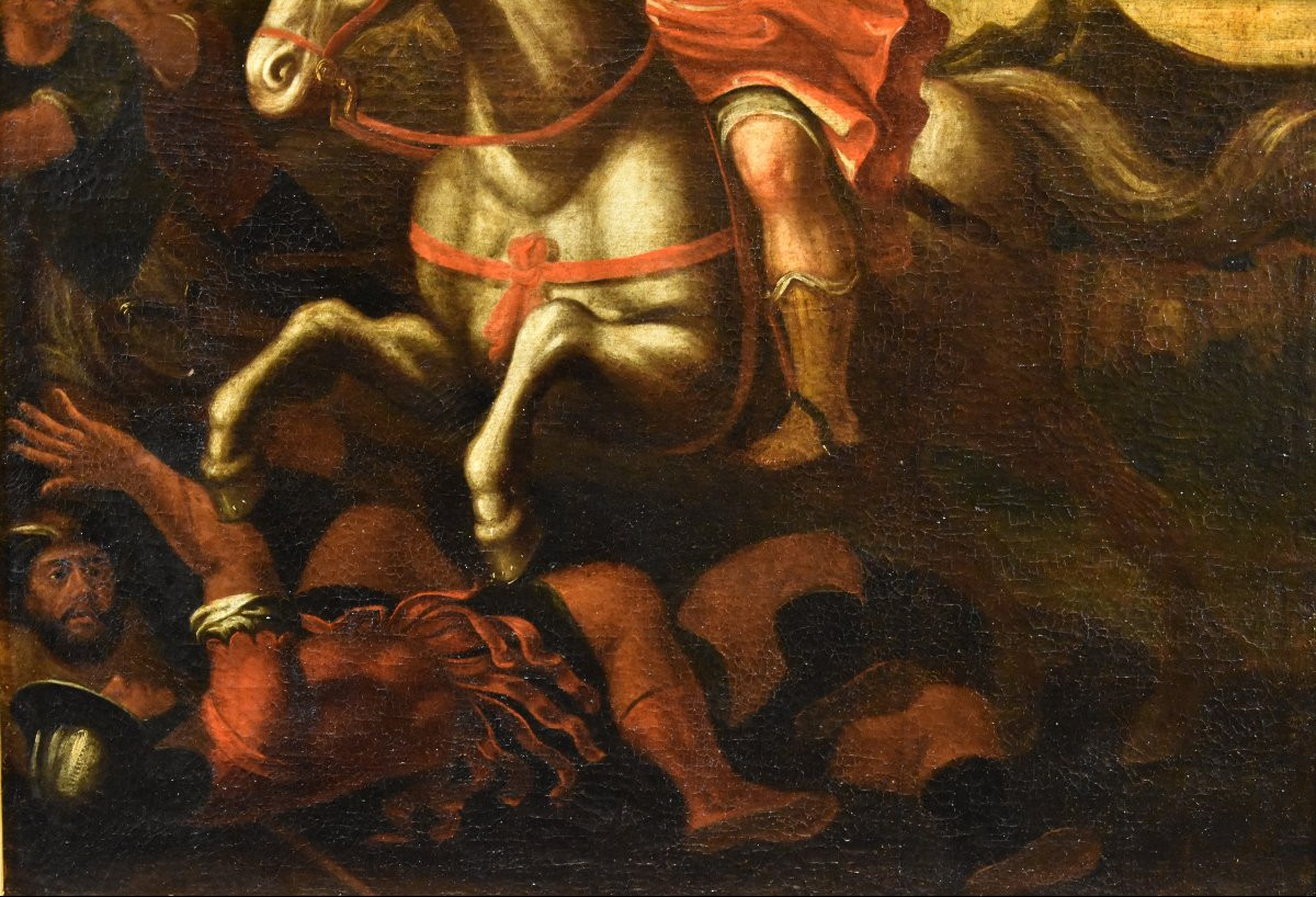 San Giacomo che sconfigge i Mori, Antonio Tempesta (Firenze 1555 - Roma 1630) Cerchia-photo-3