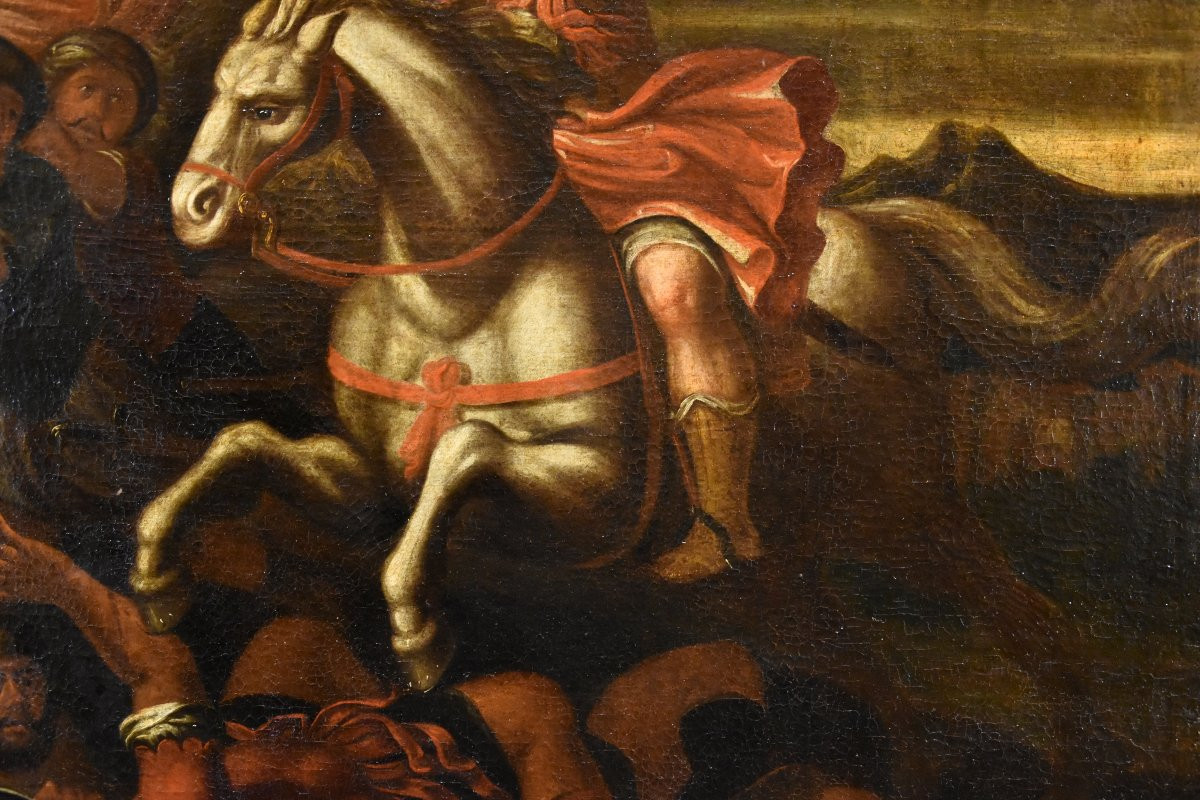 San Giacomo che sconfigge i Mori, Antonio Tempesta (Firenze 1555 - Roma 1630) Cerchia-photo-7