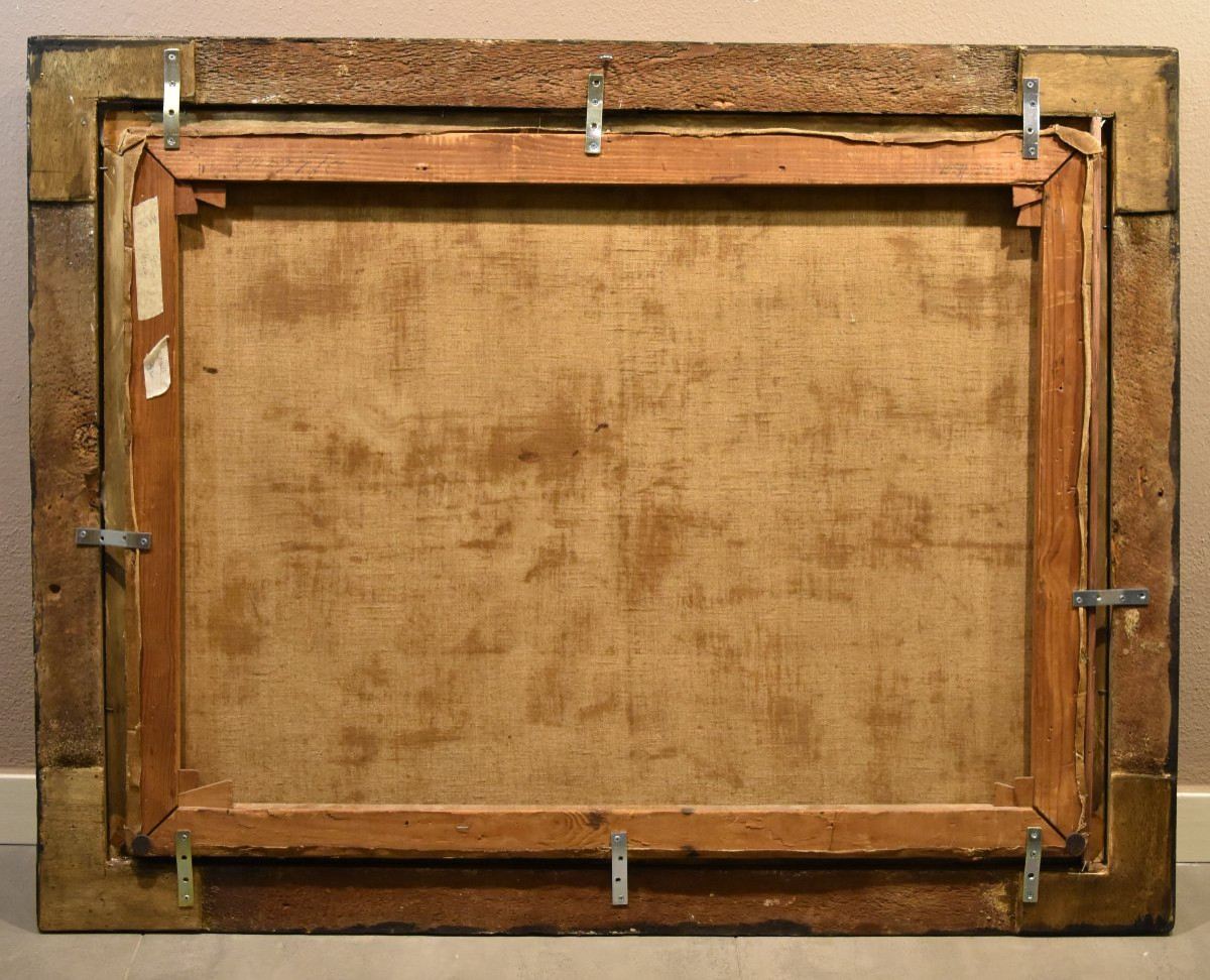 Marina in tempesta con vascelli, Jan Porcellis (Gand 1584 c. -1632)-photo-8