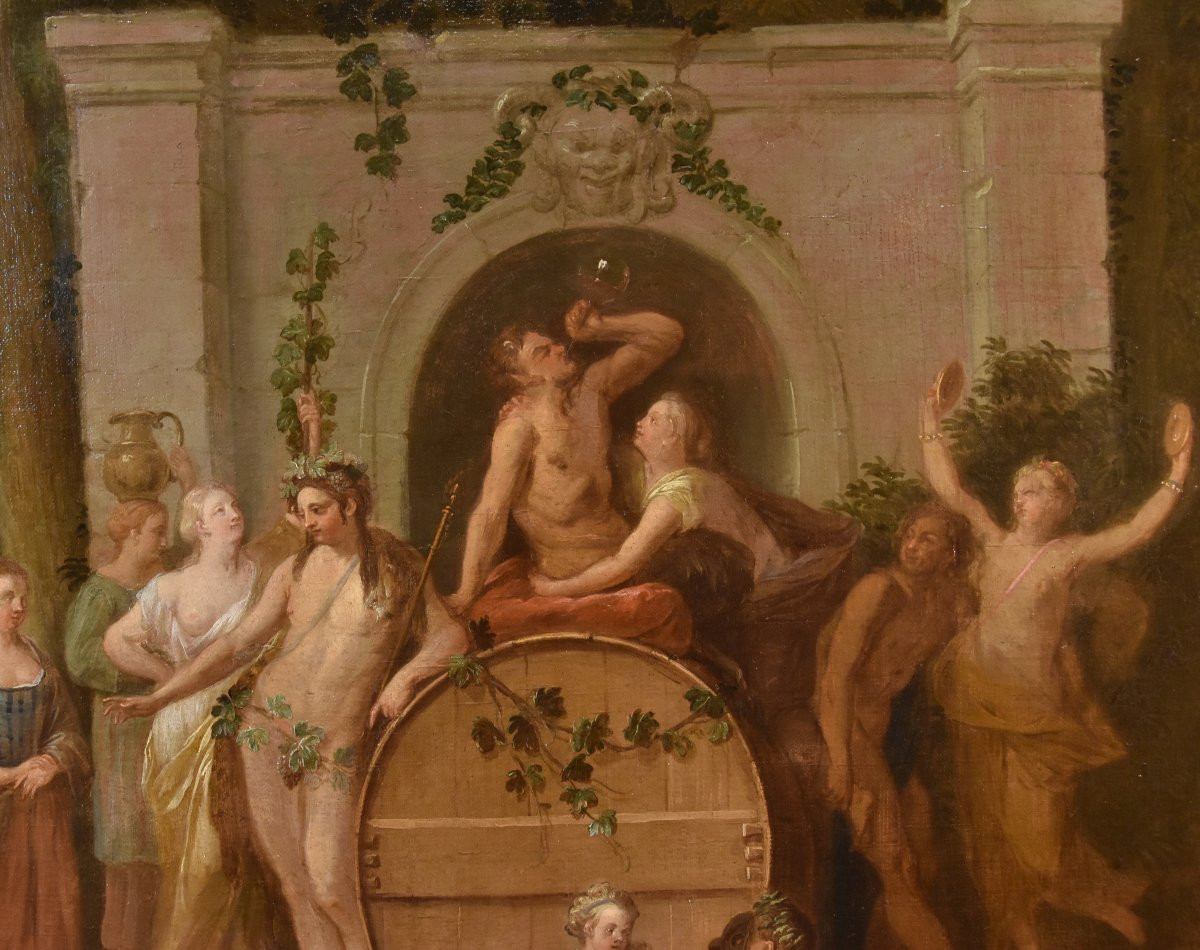 Trionfo di Bacco, Jean Jacques Spoede (Anvers 1680 - Paris 1757)-photo-3