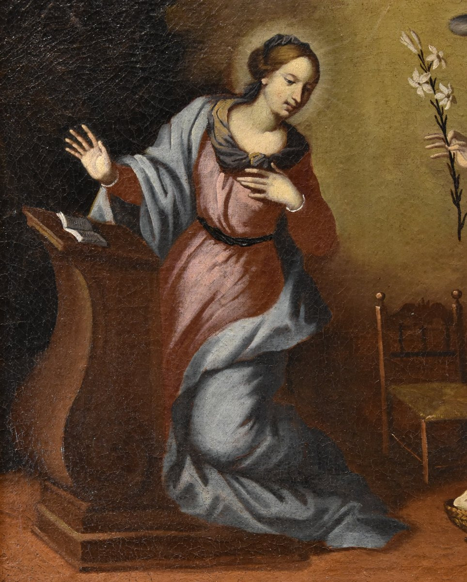 L’Annunciazione, Scuola toscano XVII secolo-photo-3