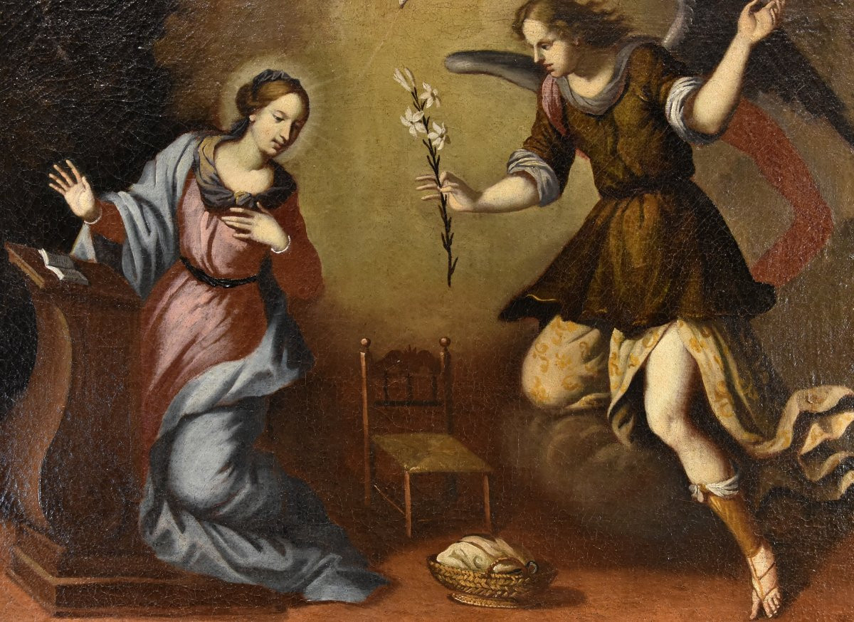 L’Annunciazione, Scuola toscano XVII secolo-photo-1