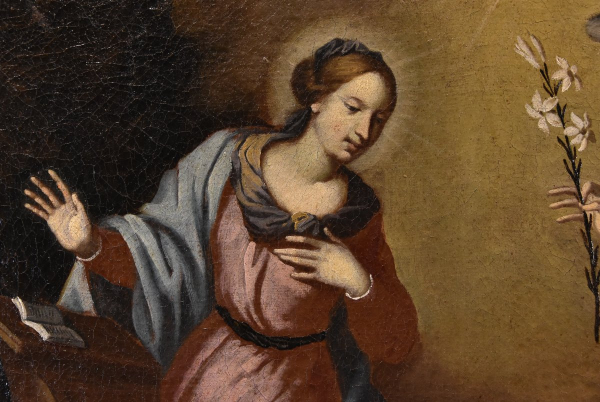 L’Annunciazione, Scuola toscano XVII secolo-photo-2