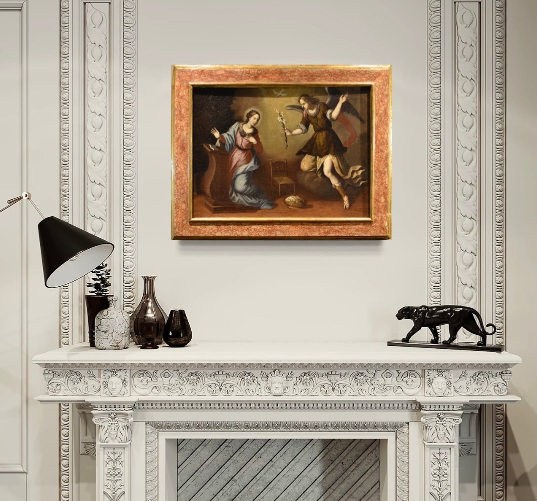 L’Annunciazione, Scuola toscano XVII secolo-photo-7