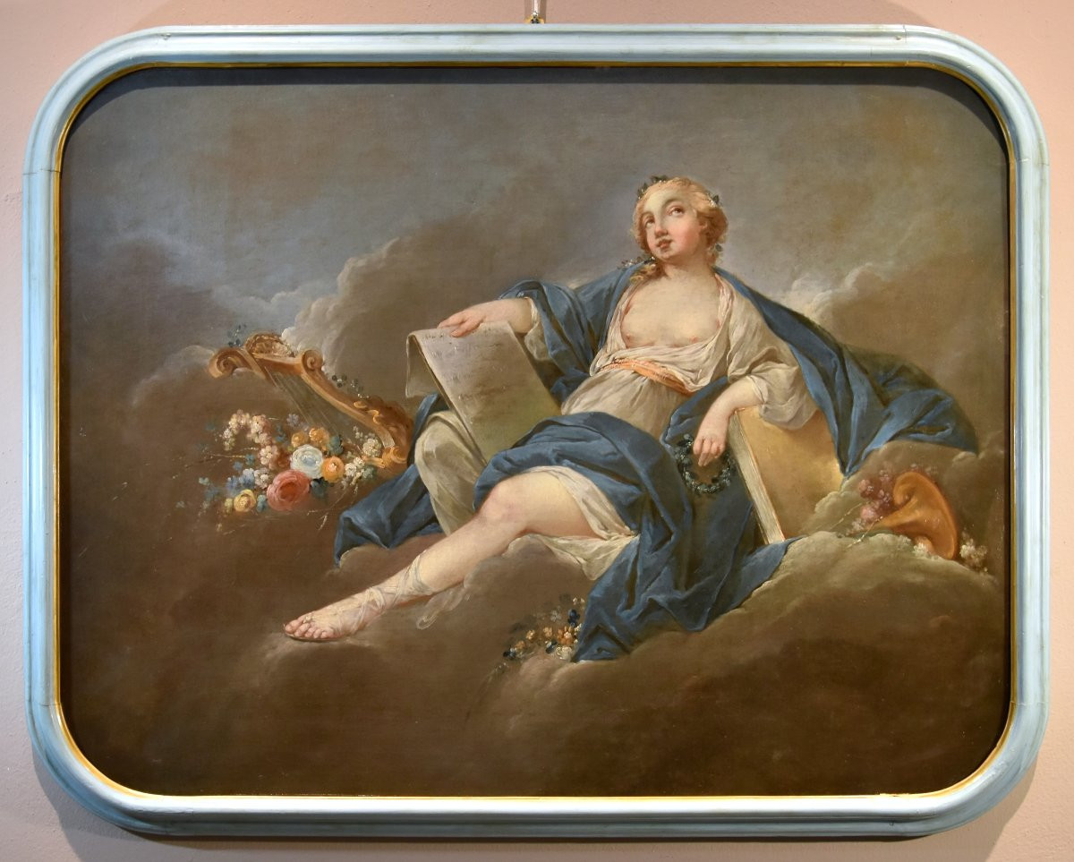 Allegoria della Poesia, Pierre Charles Trémolières (Cholet, 1703 - Paris, 1739)-photo-4