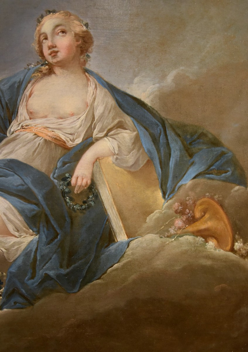 Allegoria della Poesia, Pierre Charles Trémolières (Cholet, 1703 - Paris, 1739)-photo-4