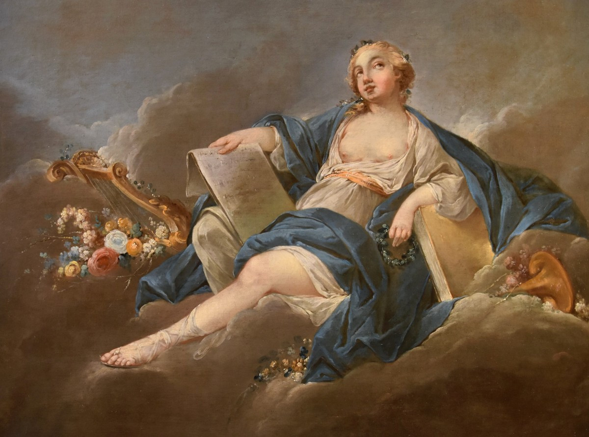 Allegoria della Poesia, Pierre Charles Trémolières (Cholet, 1703 - Paris, 1739)