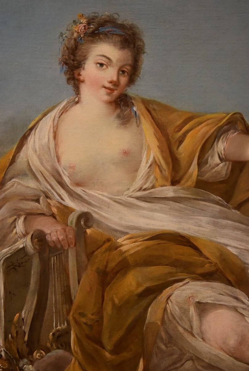 Allegoria della Musica, Pierre Charles Trémolières (Cholet, 1703 - Paris, 1739)-photo-2