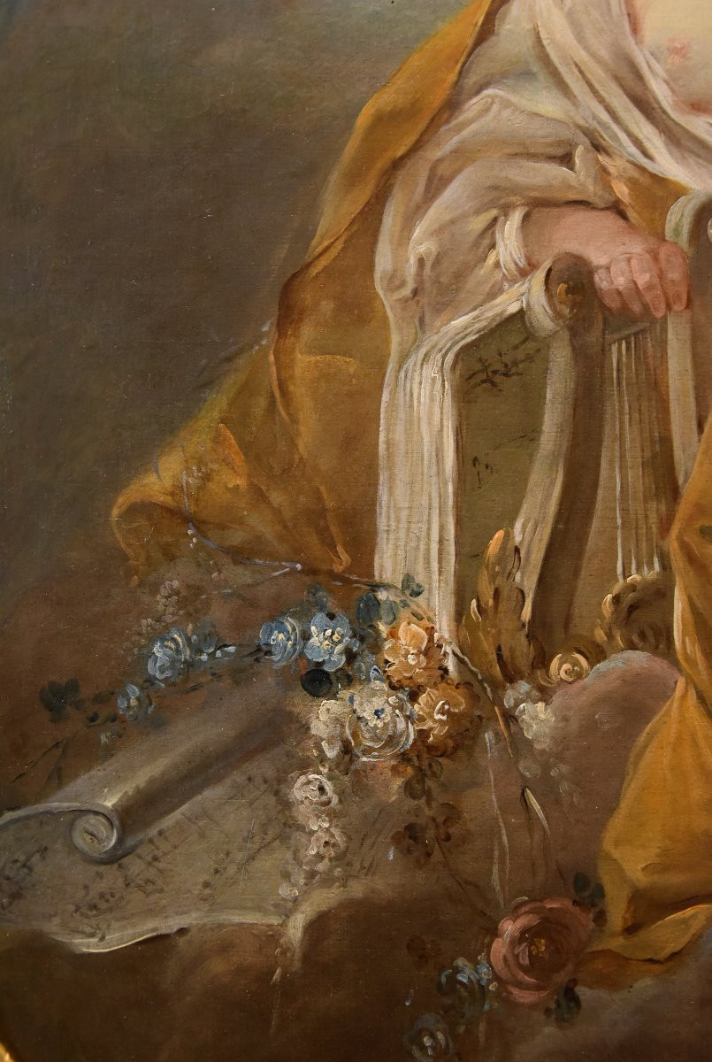 Allegoria della Musica, Pierre Charles Trémolières (Cholet, 1703 - Paris, 1739)-photo-3