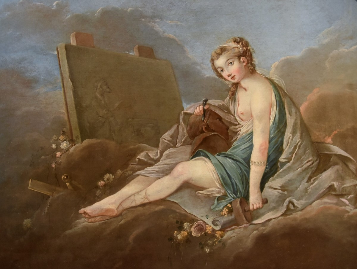 Allegoria della Scultura, Pierre Charles Trémolières (Cholet, 1703 - Paris, 1739)