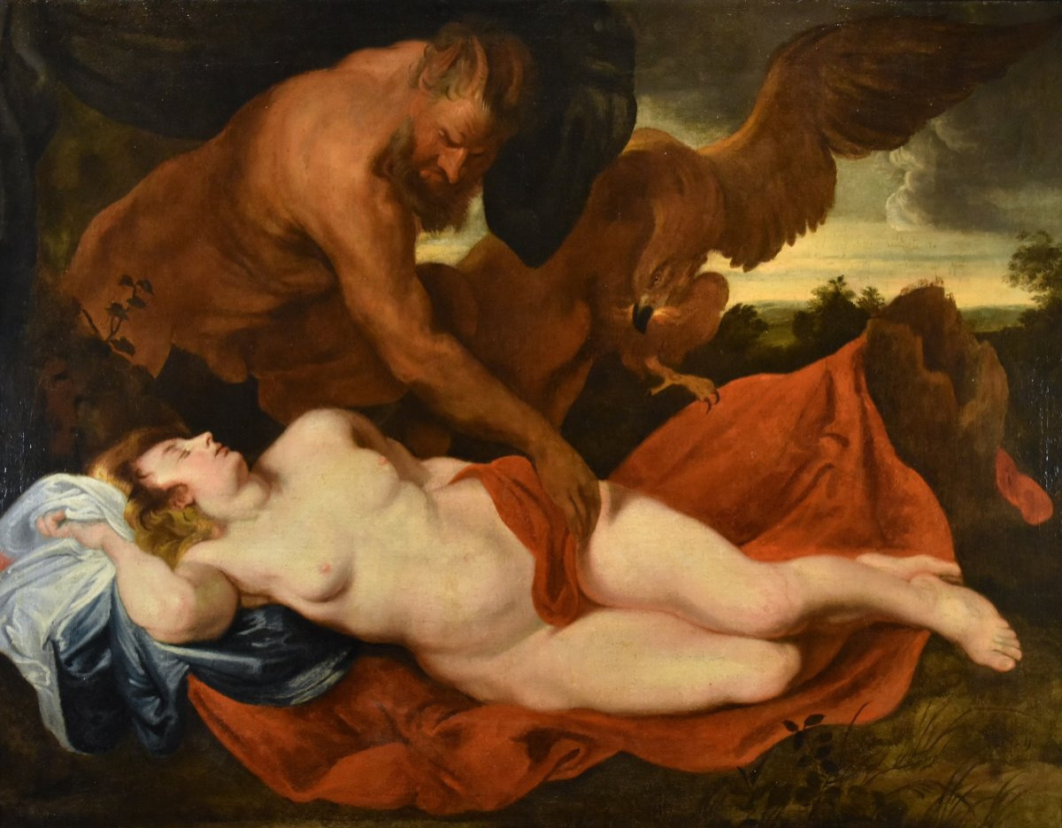 Giove e Antiope, Anthoon van Dyck (Anversa 1599 - Londra 1641) seguace-photo-3