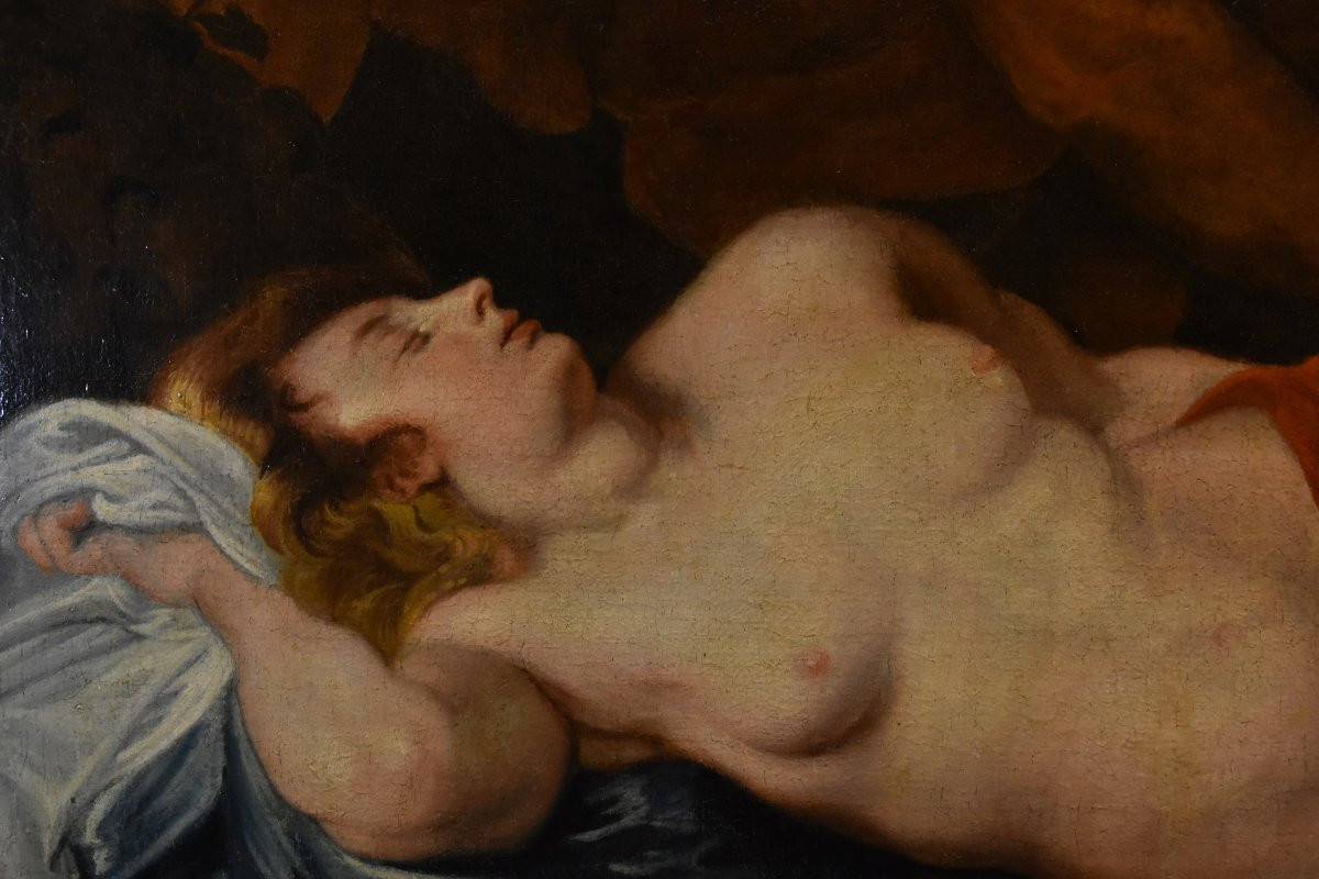 Giove e Antiope, Anthoon van Dyck (Anversa 1599 - Londra 1641) seguace-photo-4
