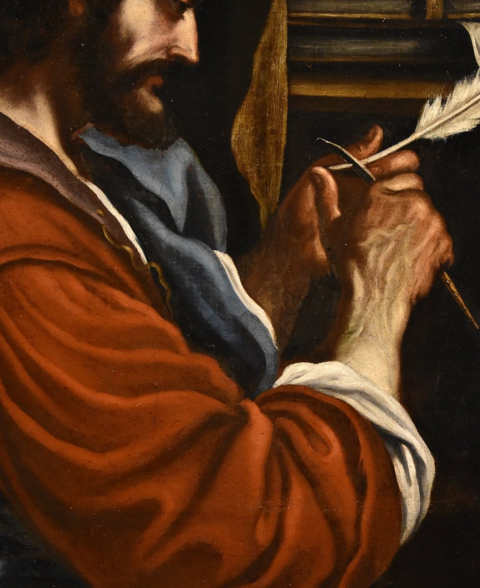 San Marco Evangelista, Giovanni Francesco Barbieri, Il Guercino (Cento, 1591 - Bologna, 1666)-photo-3