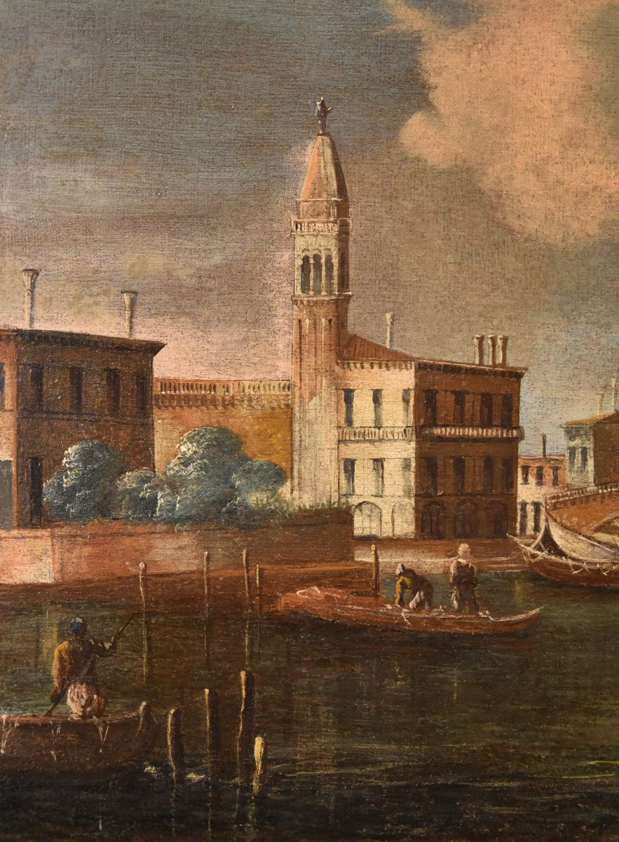 Francesco Tironi (Venezia, circa 1745 - 1797), Veduta di Venezia con la Chiesa di S. Geremia-photo-4