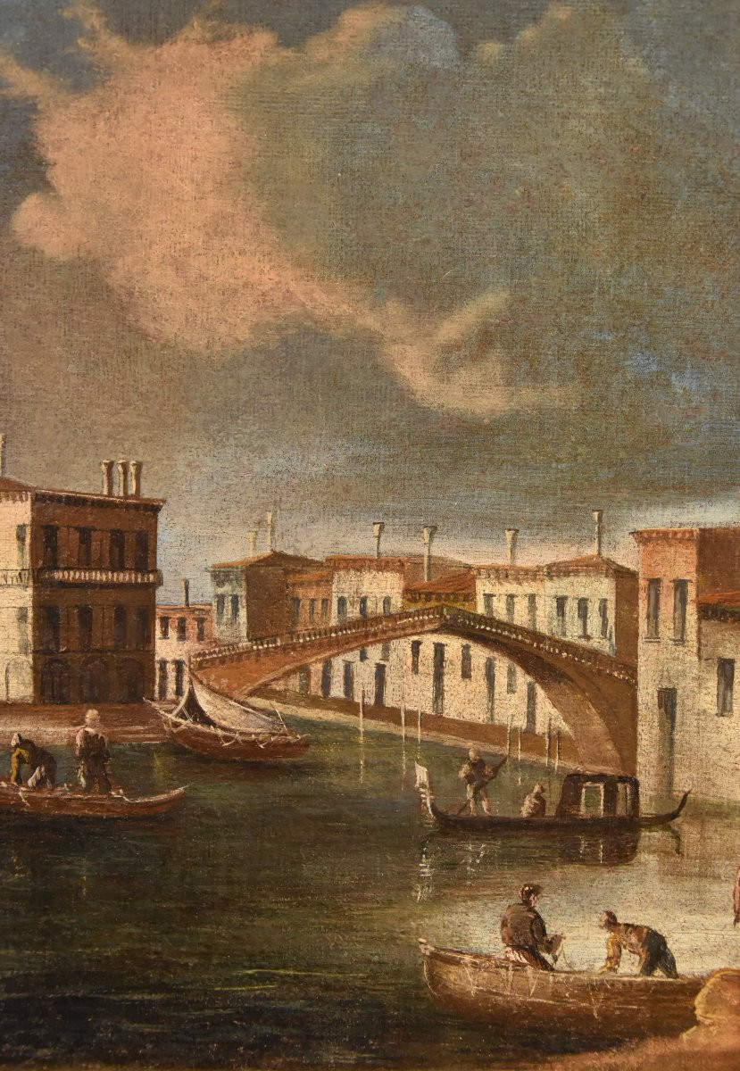 Francesco Tironi (Venezia, circa 1745 - 1797), Veduta di Venezia con la Chiesa di S. Geremia-photo-4