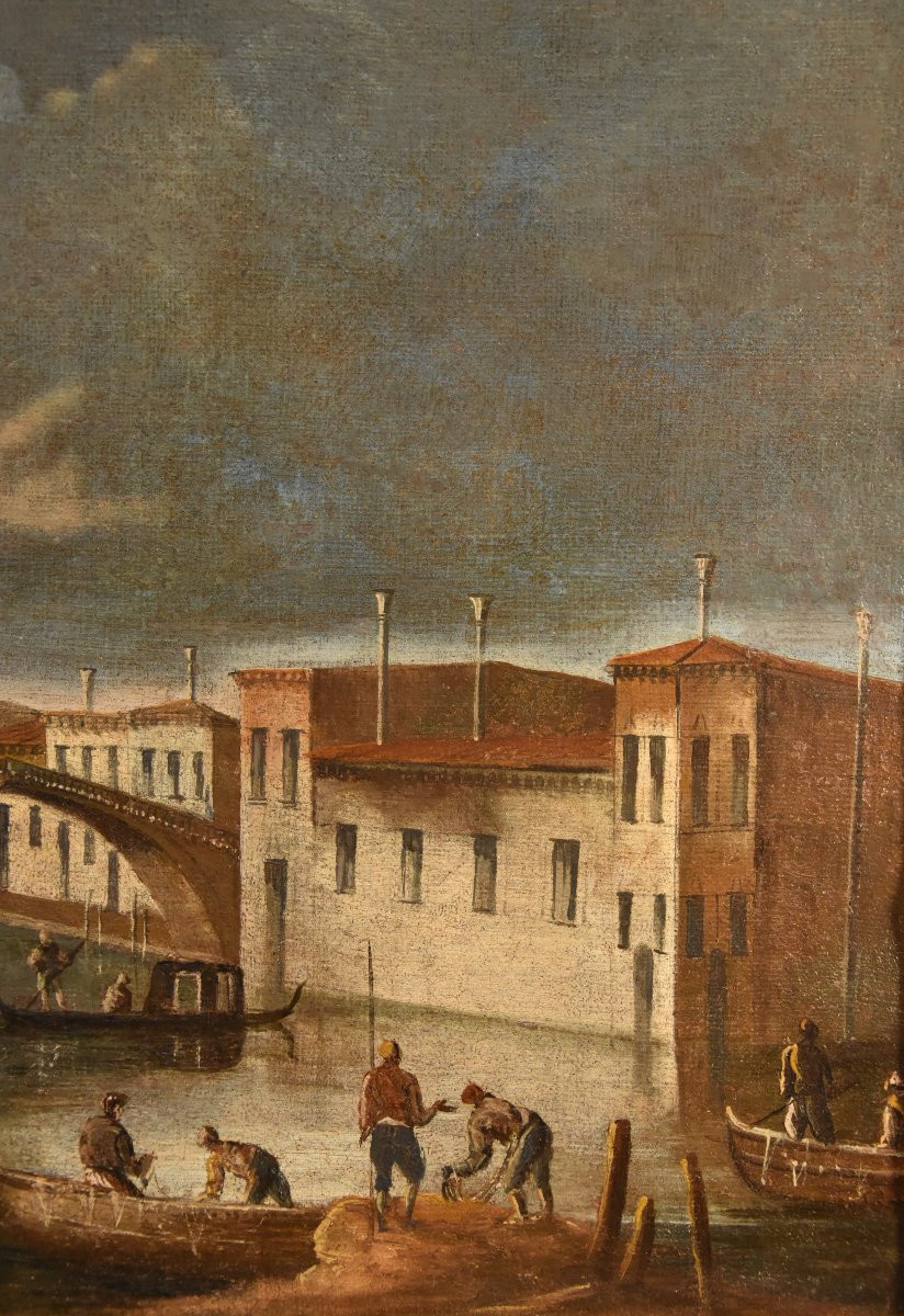 Francesco Tironi (Venezia, circa 1745 - 1797), Veduta di Venezia con la Chiesa di S. Geremia-photo-5