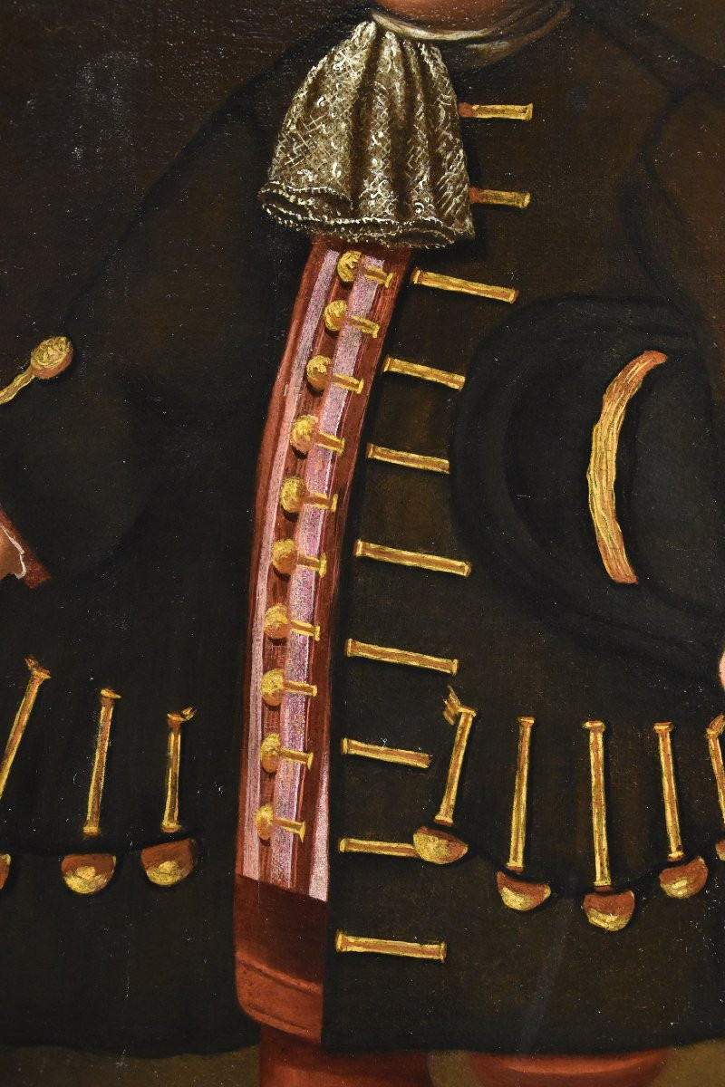 Ritratto di fanciullo, Scuola lombarda XVII secolo-photo-4