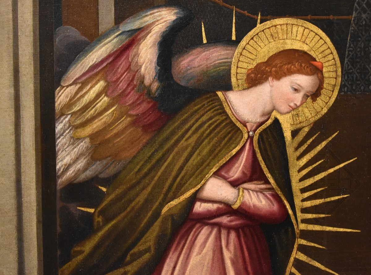 L’Annunciazione, Alessandro Allori (Firenze, 1535 – Firenze, 1607) cerchia-photo-3