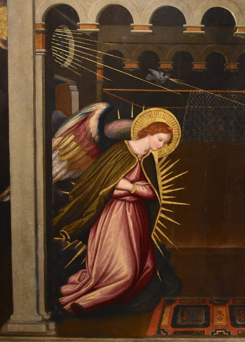 L’Annunciazione, Alessandro Allori (Firenze, 1535 – Firenze, 1607) cerchia-photo-1