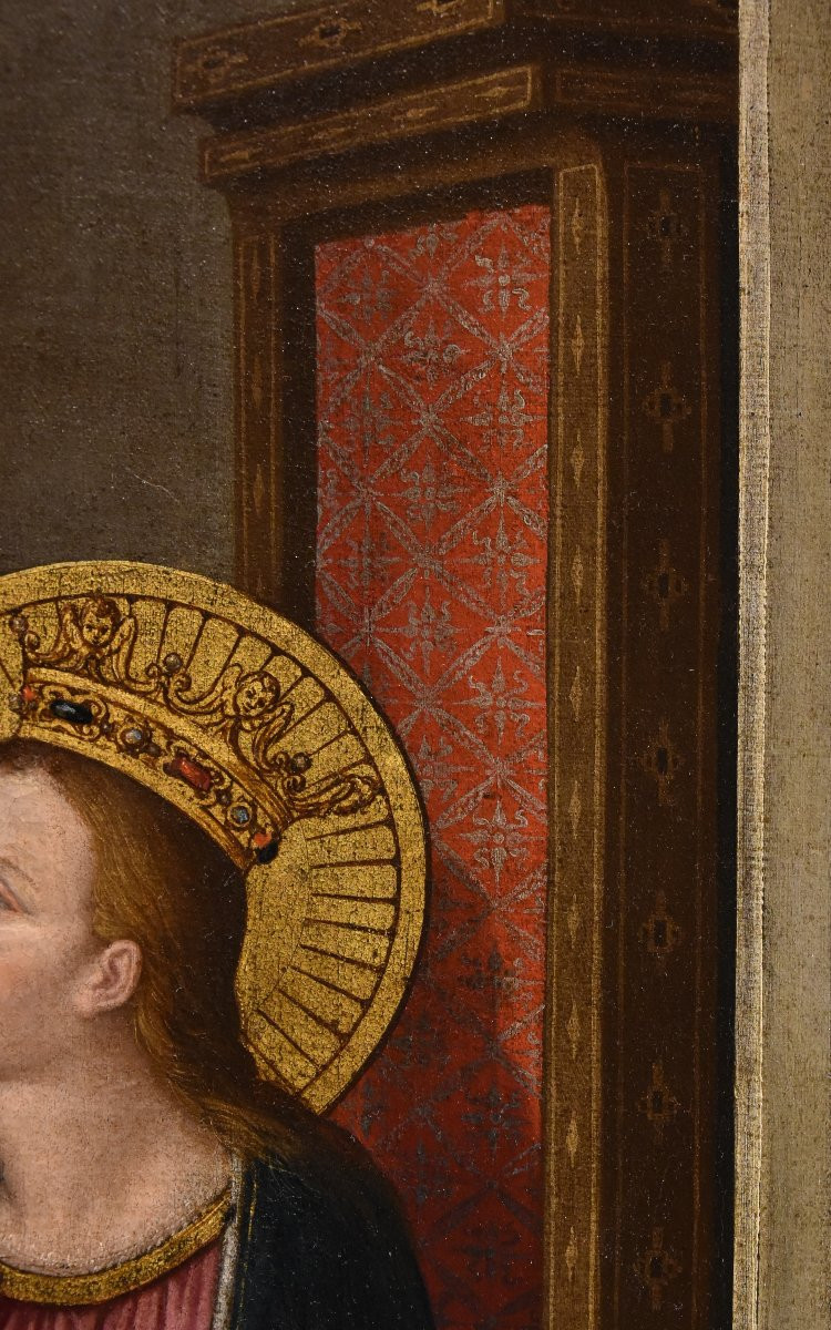 L’Annunciazione, Alessandro Allori (Firenze, 1535 – Firenze, 1607) cerchia-photo-5