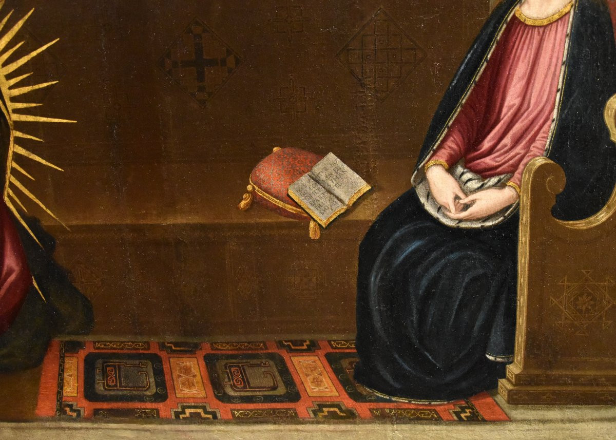 L’Annunciazione, Alessandro Allori (Firenze, 1535 – Firenze, 1607) cerchia-photo-6