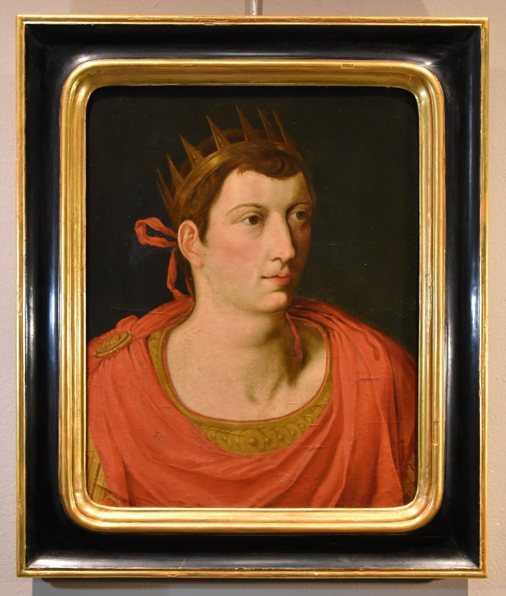Ritratto dell'imperatore Augusto, Pittore fiammingo del XVII/XVIII secolo-photo-2