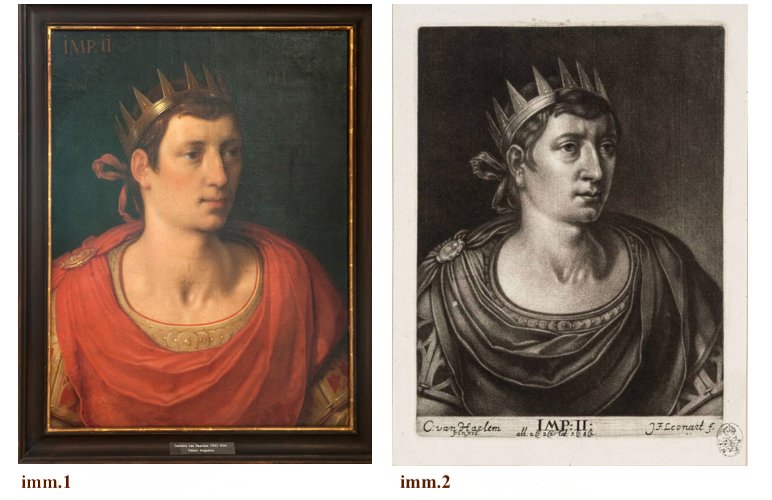 Ritratto dell'imperatore Augusto, Pittore fiammingo del XVII/XVIII secolo-photo-2