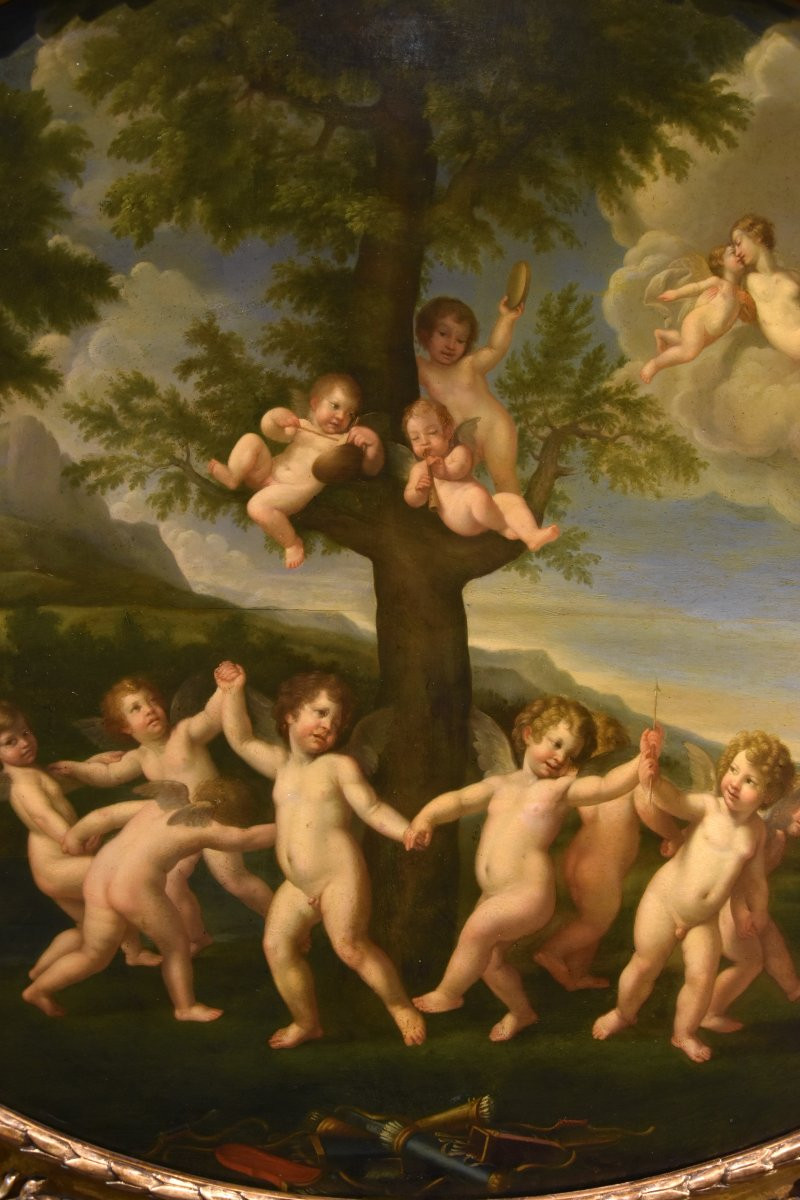 La danza degli amorini, Francesco Albani (Bologna 1578 - 1660) Copia da-photo-2