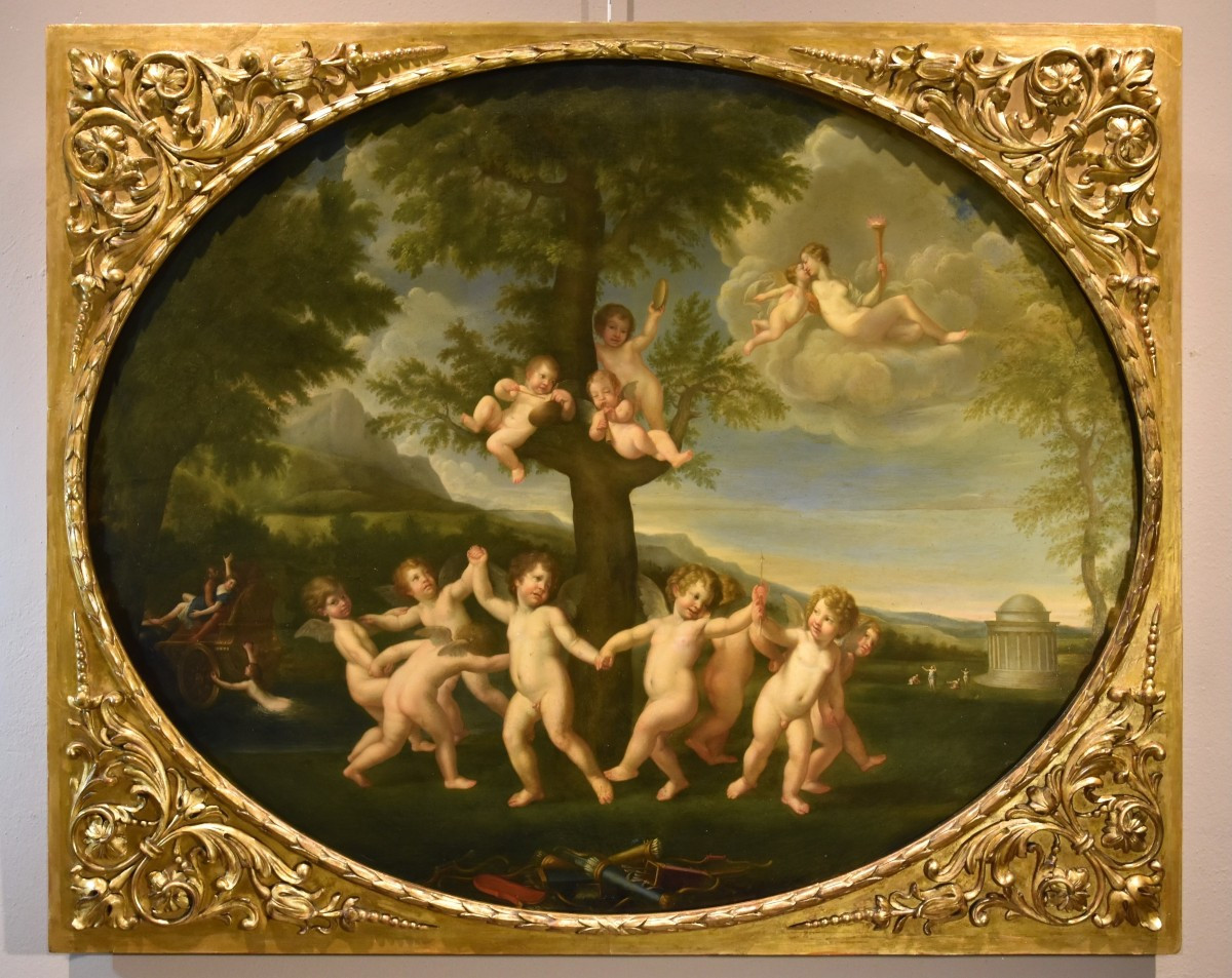 La danza degli amorini, Francesco Albani (Bologna 1578 - 1660) Copia da