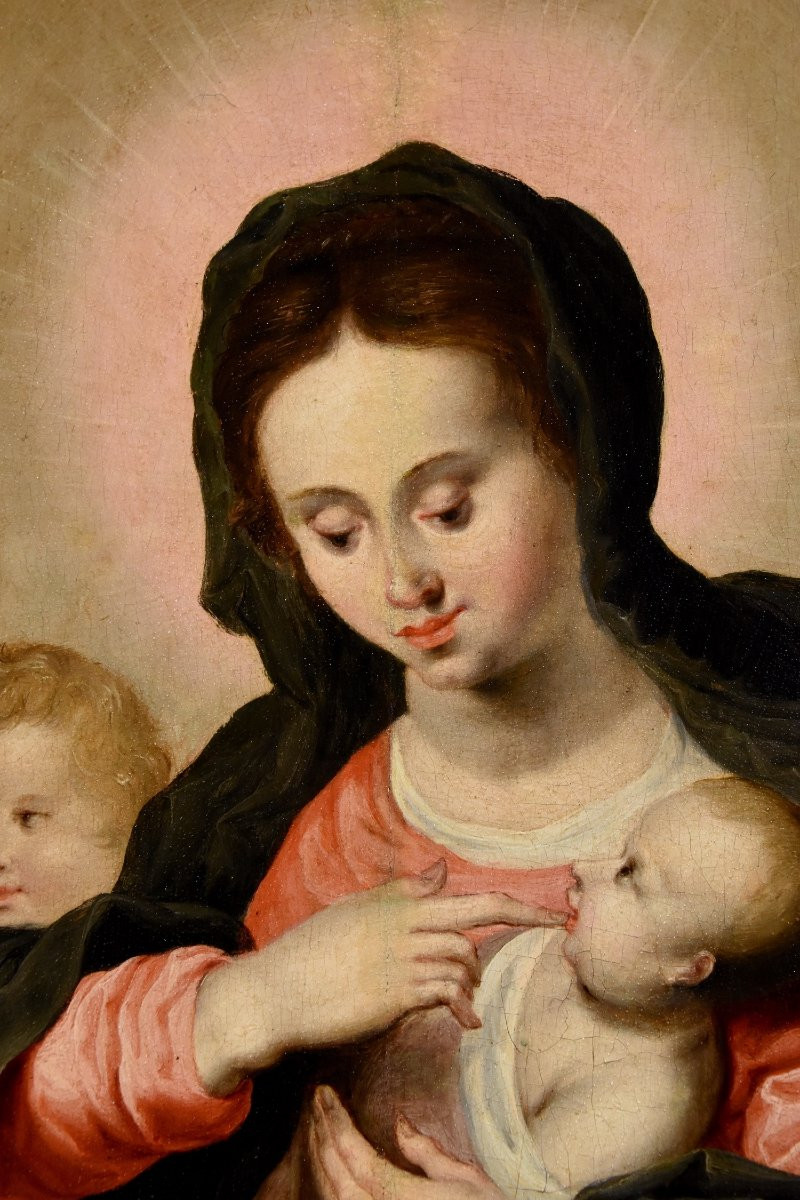 Madonna con Bambino e tre angeli, Hendrick van Balen (Anversa 1575 – 1632) bottega-photo-6