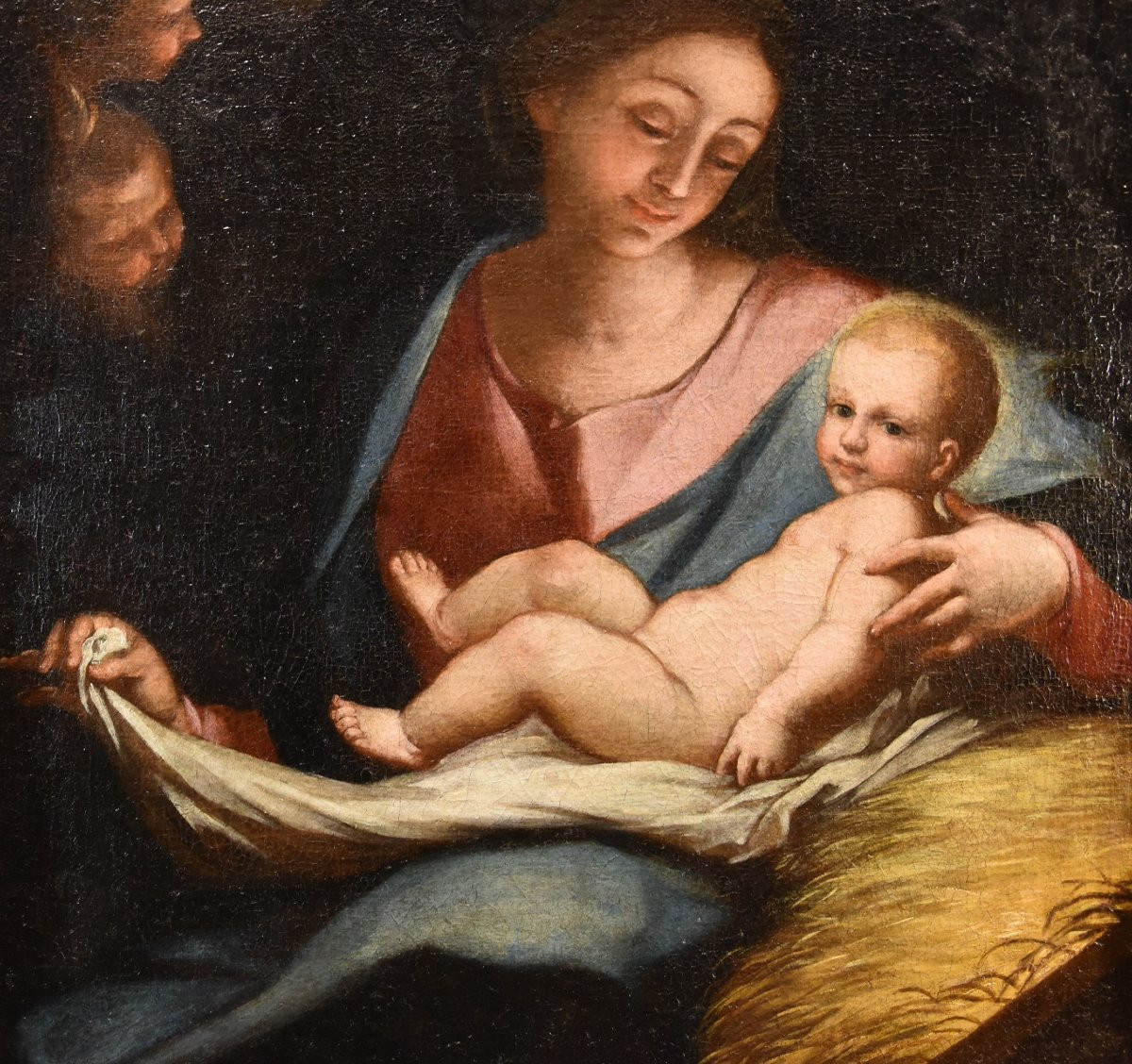 Madonna con Bambino, Anton Maria Piola (Genova, 1654 – 1715) cerchia-photo-5