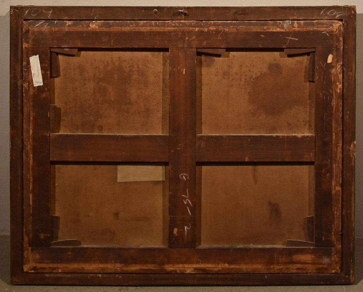 Peter Van Der Velde (Anversa 1634 - 1714), Veduta costiera con vascelli (Monogrammato)-photo-8