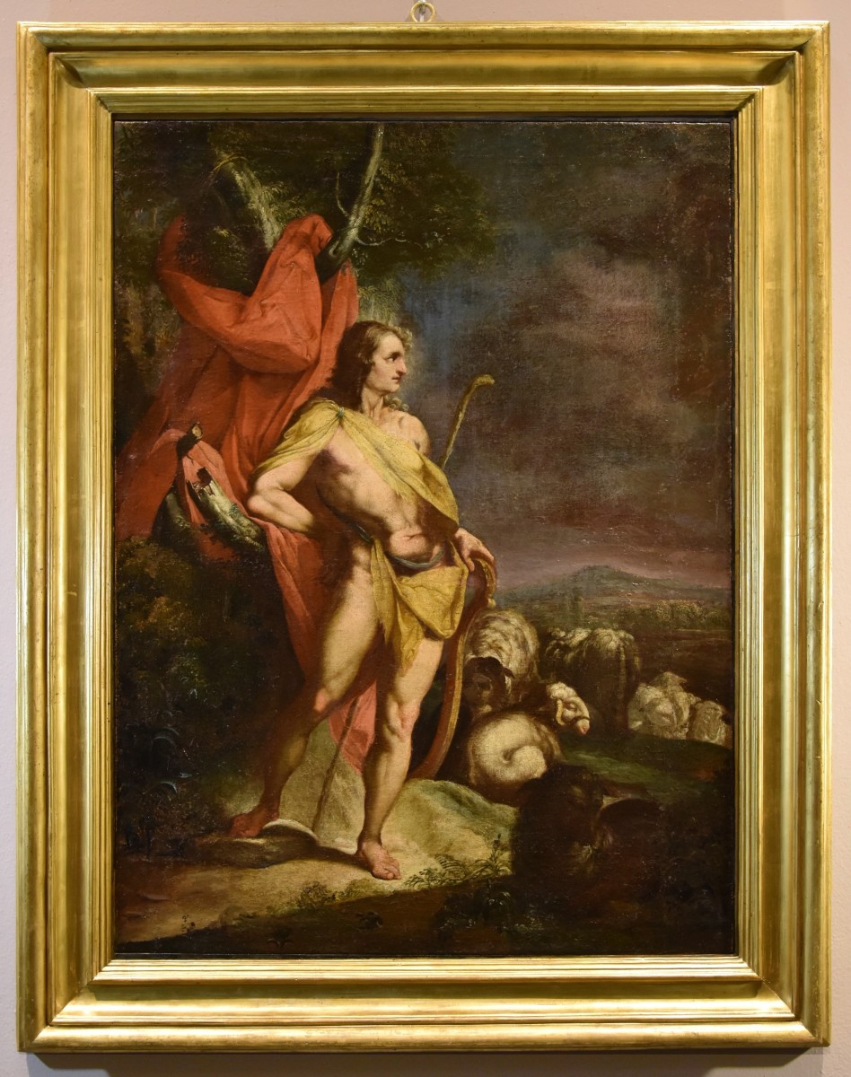 Apollo sorveglia le greggi di re Admeto, Cornelis van Haarlem (Haarlem 1562–1638) bottega