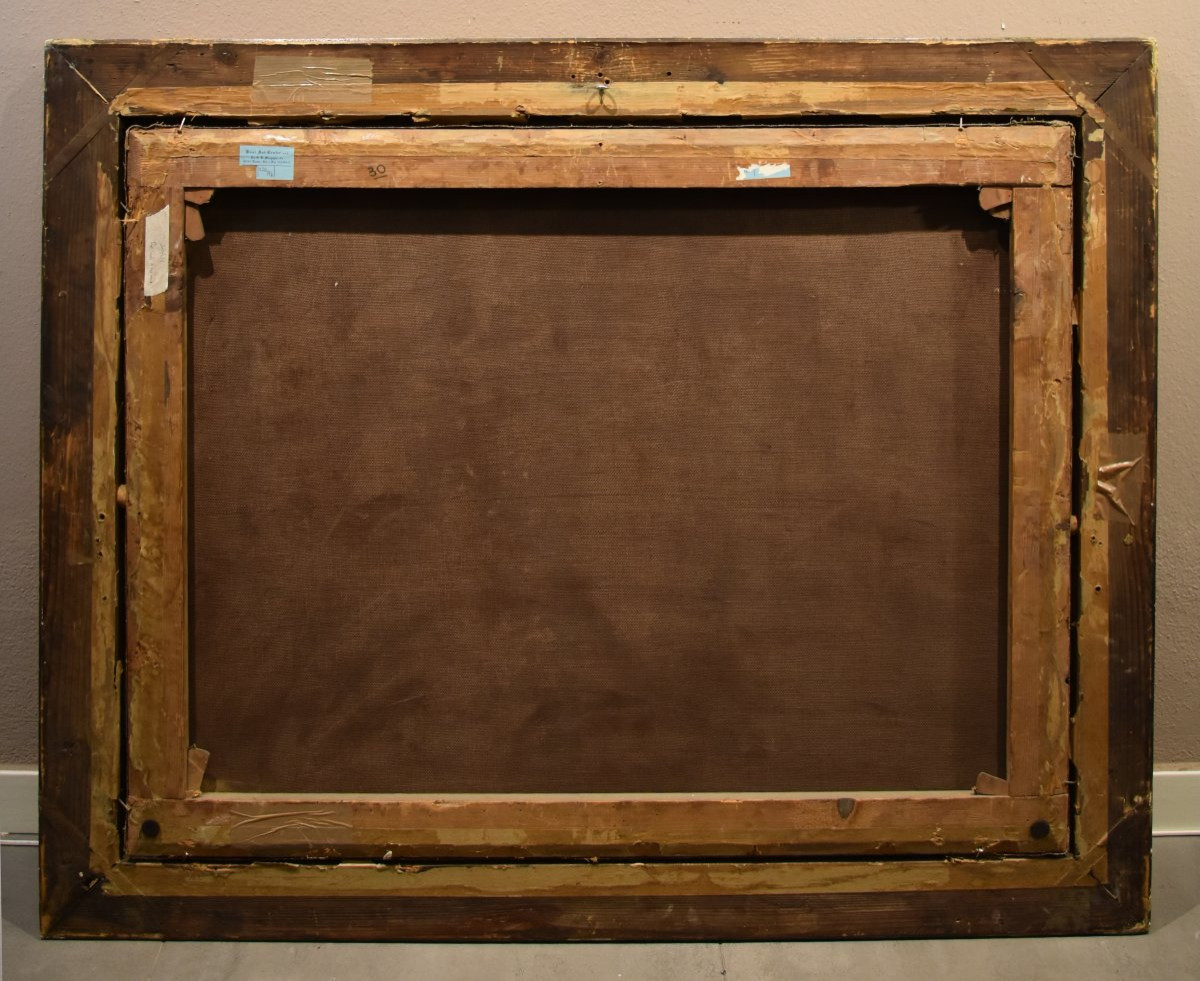 Antoine Coypel (Parigi 1661 - 1722) Bottega Idillio tra Dionisio e Arianna-photo-8