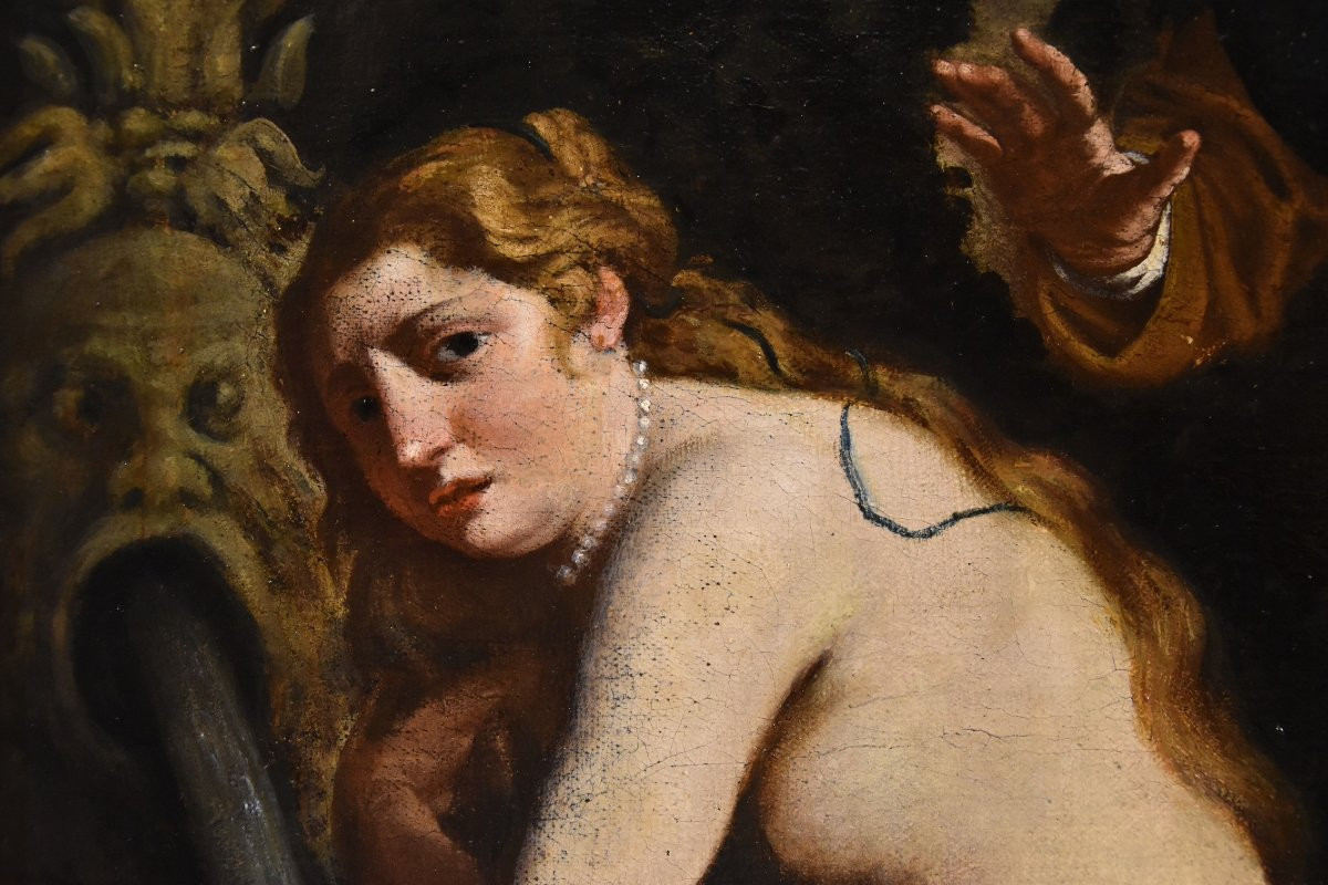 Susanna e i vecchioni, Pittore attivo a Roma nei primi del Seicento-photo-3