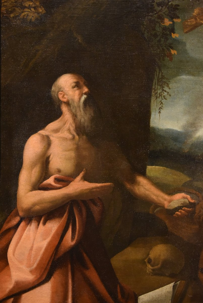 San Girolamo, Bottega di Alessandro Bonvicino, detto il Moretto (Brescia, 1498 circa – 1554)-photo-1